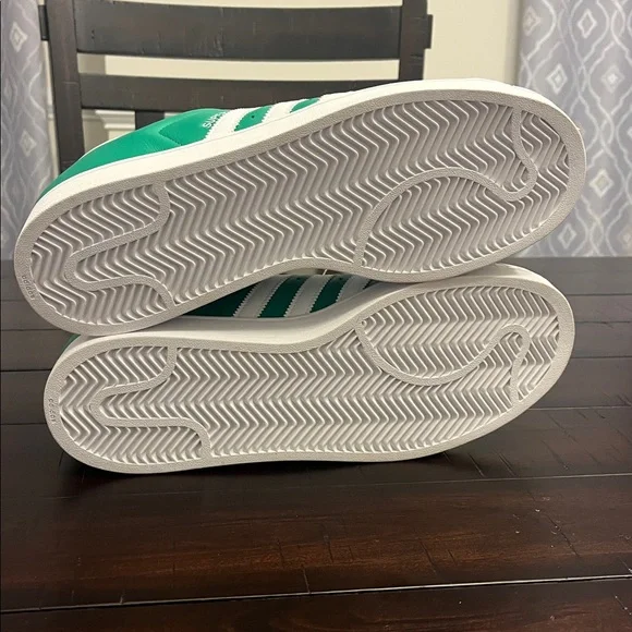 Adidas Superstar II Shoes Sneakers JI3076 new green white Mens Size 11.5 - Picture 12 of 14